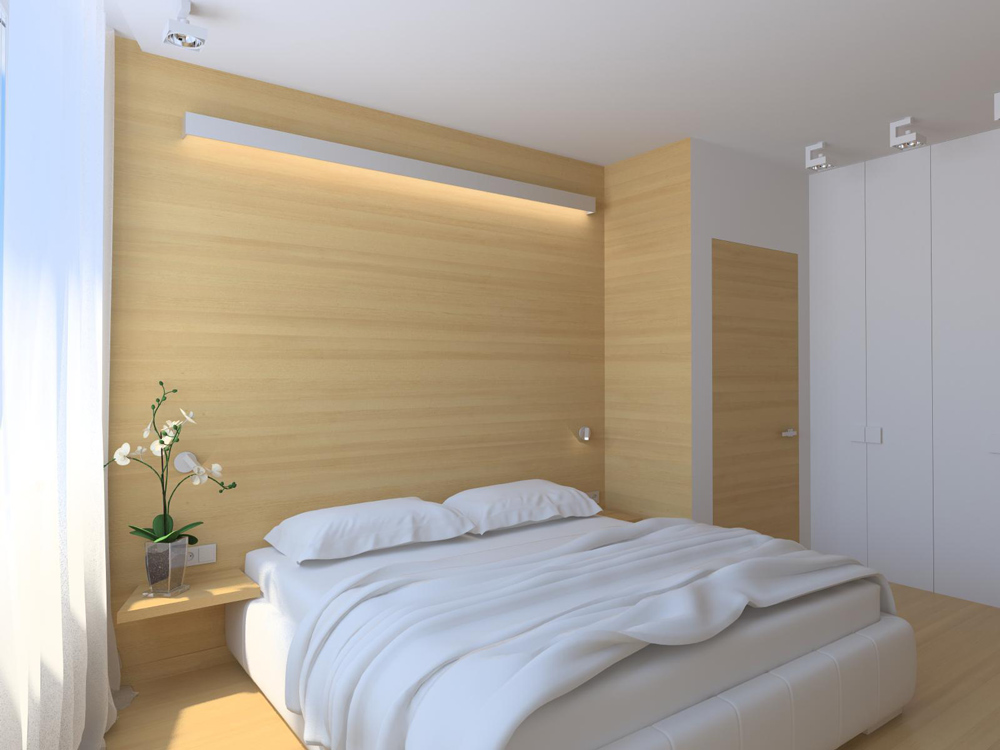 екологічна квартира, спальня