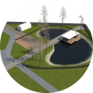 Проект японської лазні у селі Вишеньки, Київська область (автори: Олена Романюк, Микита Борисенко)