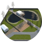 Проект японської лазні у селі Вишеньки, Київська область (автори: Олена Романюк, Микита Борисенко)