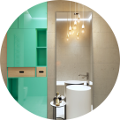 Дизайн пентхаусу площею 81 кв.м, м.Бровари, вул.Драгоманова, 3 (автори: Олена Романюк, Микита Борисенко)