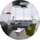 Дизайн двокімнатної квартири площею 81 кв.м, вул. Никольсько-Слобідська, 1-а (автори: Олена Романюк, Микита Борисенко)