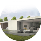 Проект частого будинку площею 196 кв. м у селі Пухівка, Київська область (автори: Олена Романюк, Микита Борисенко)