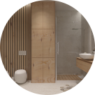 Дизайн двокімнатної квартири площею 82 кв.м, пр. Перемоги, 121-б (автори: Олена Романюк, Микита Борисенко)