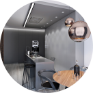 Дизайн трикімнатної квартири площею 136 кв.м, м.Київ, вул.Горького, 131 (автори: Олена Романюк, Микита Борисенко)