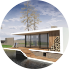 Проект японської лазні у селі Вишеньки, Київська область (автори: Олена Романюк, Микита Борисенко)