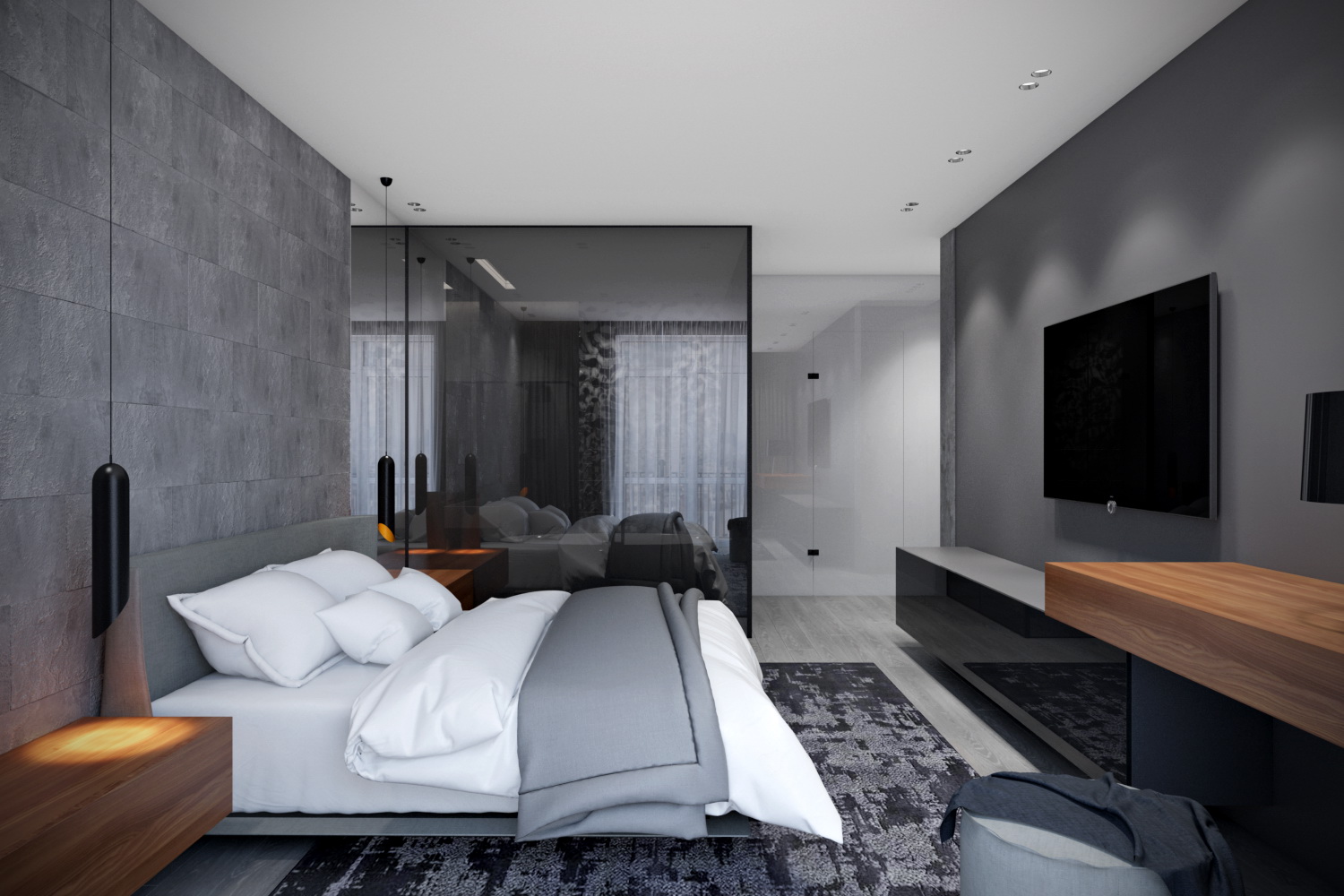 Скляні панелі в дизайні інтер'єру